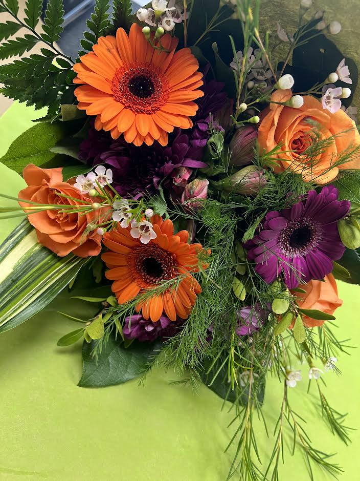 Hand tied bouquet BDAY