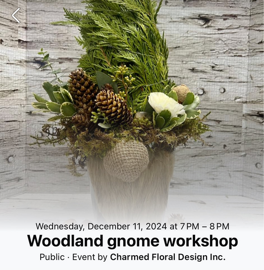 Woodland Gnome - group workshop